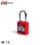 Import New Style High Security Hardened Solid Steel Shackle ABS Safety Padlock from China