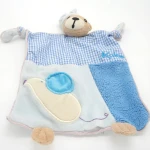 New Super Soft Comfort Towel Organic Cotton Baby Comfort Towel Doll Newborn Plush Toy Hand Puppet