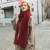 Import New warm basic design winter knitted acrylic scarf shawl from China