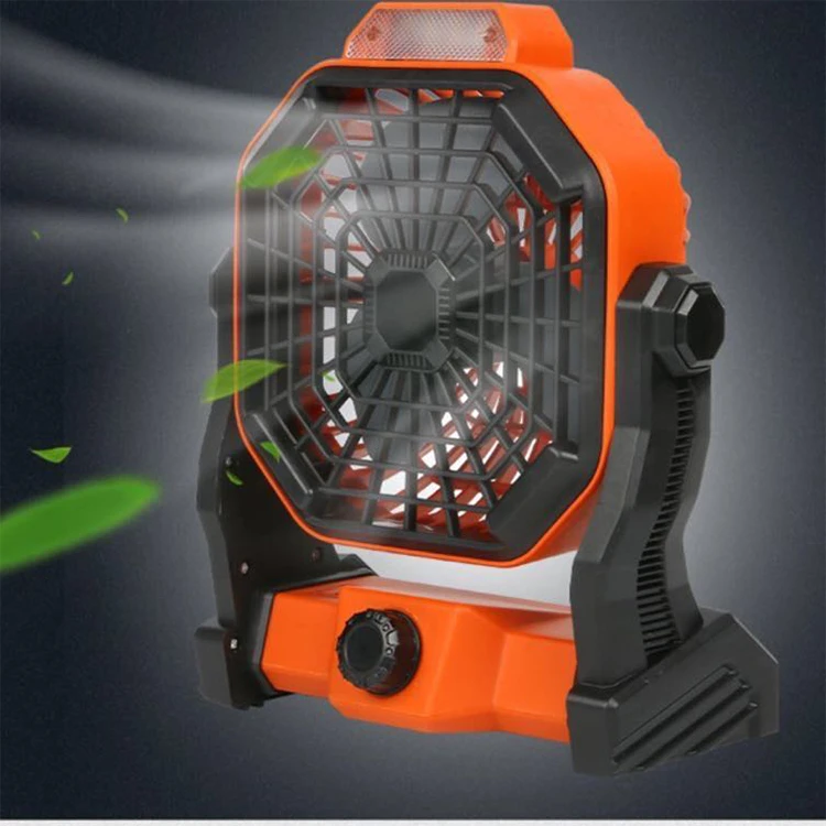 Newest Design Good Price Portable Rechargeable Outdoor Camping Led Light With Fan