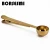 Import Newest Stainless Steel Coffee Scoop Unique kitchen gadgets Metal Measuring spoon milk fruit ball tool coffee spoon with bag clip from China