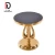 Import Noble stainless steel base round glass top surface bar reception room and other places furniture tea table from China