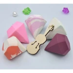 Non Latex Diamond Beauty Sponge Powder Puff/ Makeup Sponge puff for Beauty Cosmetic Free Samples