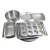 Import Non-stick Tinplate 6 Muffin Cups Homemade Cake Bakeware Microwave Safe Food Grade Baking Mould Sets Cupcake Tools from China