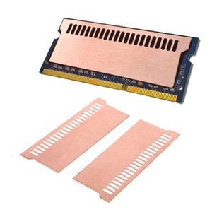Notebook Laptop Memory Heatsink Cooling Vest 0.5mm Pure Copper Radiator RAM Memory Cooler Heat Sink C26