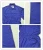 Import OEM blue long sleeve design security guard uniform from China