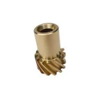OEM CNC Milling Machined Parts, Precision Small Steel / Brass Gear