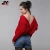Import OEM Ladies Cotton Sexy Knit Red Ugly Christmas Red Crew Neck Sweaters from China