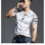 Import Oem Men High Quality Cotton Spandex Slim Fitted Hot Basic White T-Shirt Screen Printing from China