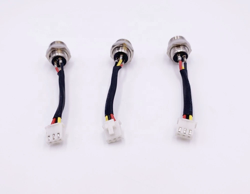 OEM Wire Harness manufacture M12 Male Connector Cable Assembly 1007 18awg Customize Wire for AUTO Car Camera,Video,LED Cable