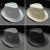 Import OEM&ODM juzz hat supplier good quality summer men paper straw hat fedora from China