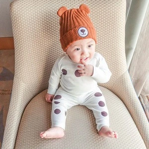 OEM/ODM newborn baby boutique pajamas clothing sets, toddlers baby clothes suit for 0,1,2,3 year old TZ1532