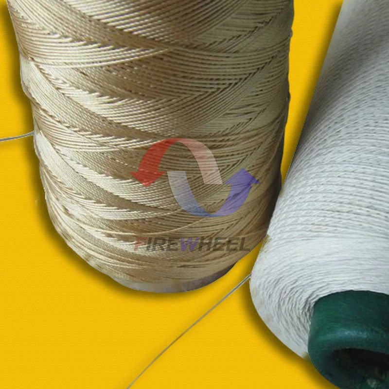 Off-white Coated PTFE Fiberglass sewing thread