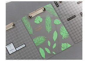 Office supply customized size acrylic Personalized Clipboard with beautiful printing