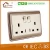 Import one gang 13 amp plug socket BS power socket with neon for home from China