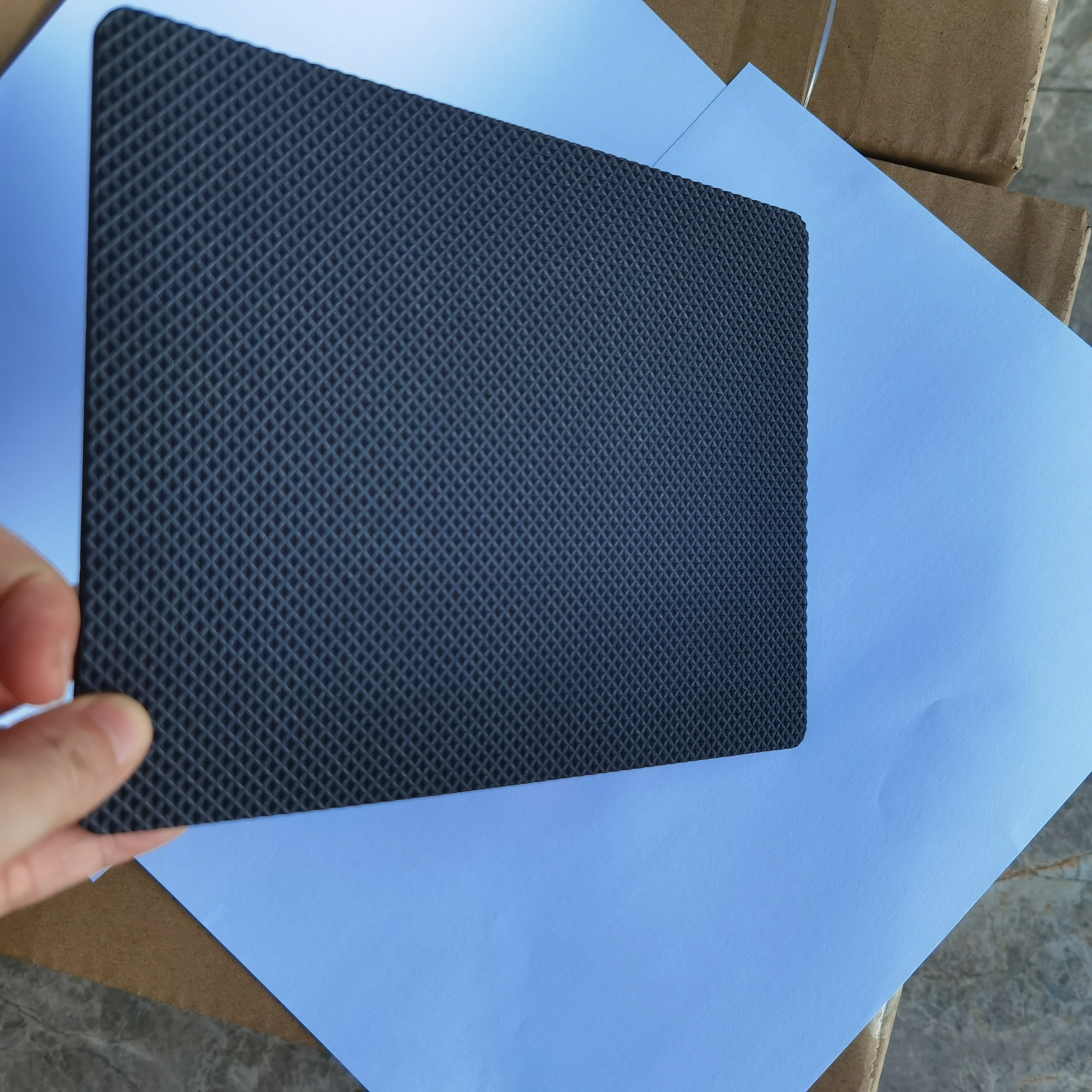 one side adhesive eva foam pad with texture