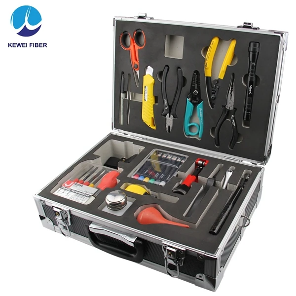 Optical Cable KWKL-08C Maintenance and Construction Toolbox Miller Clamp of Optical Fiber Fusion Machinep of Optical Fiber