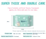 Organic 20pcs Caviwipes Premium Quality Pamperping Vip Predo Private Label Wet Baby Wipes