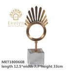 Other home decor piece crystal luxury magnifying glass show pieces craft