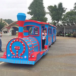 Outdoor amusement park electric  tourist trackless train factory