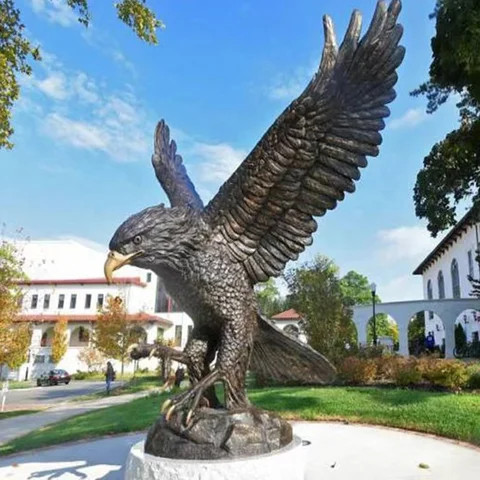 Outdoor Customized Garden Metal Animals Sculpture Life Size Animal Sculpture  Outdoor Bronze Statue Sculpture For Decoration