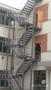 Outdoor Fire Escape Stairs