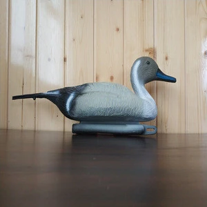 Outdoor garden  lake park hunting decoys plastic pintail duck decoy  with sands