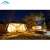 Outdoor glamping villa canvas semi-permanent luxury camping tent for resort