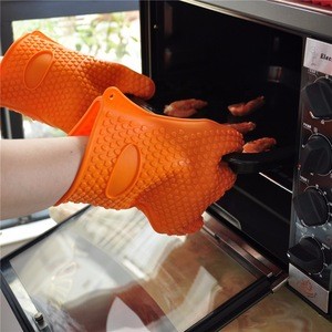 Outdoor Kitchen Best Heat Resistant Gloves Barbecue BBQ Grill Set