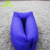 Outdoor Portable Air Inflatable sofa Sleeping Bag Banana Lounge Air Bed for Grass Camping Beach