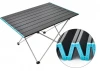 Outdoor portable folding aluminum table picnic camping barbecue table simple casual aluminum table