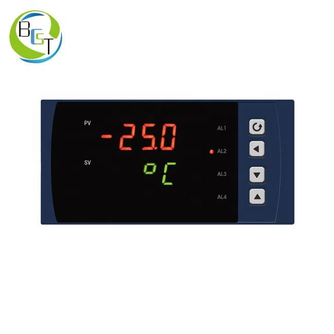 Panel mounted display meter for temperature /level