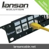 Patch Panel 1U 24Port RJ45 CAT6  For Network Cabling Accessories