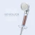 Import PC three functions negative ion filter toilet hand shower head from China