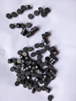 PCD cutter Polycrystalline diamond superhard material synthetic diamond petroleum geological drill bits with various shape