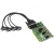Import PCI card to 4 Ports RS485 RS422 Serial converter Adapter with Isolation from China