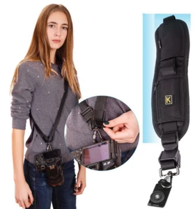 personalized carry speed Single Neck Sling Belt For SLR DSLR Canon Digital camera Shoulder strap