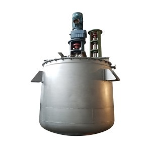 Pharmaceutical cosmetic jacketed mixing tank mixer dispersing industrial blender machine
