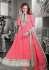 Pink New Designer Traditional Beautiful Party Wear Salwar Kameez Womens Party Long Anarkali Dress R1711