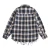 Import Plaid flannel shirt custom high quality cotton mens screen printing long sleeves oversized fuzzy wool plaid flannel shirt from China