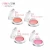 Import Plastic Container Ice Cream Single Color No Brush Makeup Baked Blush from China