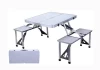 plastic folding table and chairs aluminum portable folding table and chair set