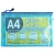 Import Plastic Zipper Pen File Document Mesh Folders Pockets Stationary Bags for School Office from China