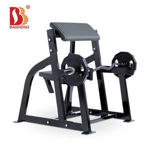 Plate Load Commercial Hammer Gym Fitness Equipment Bicep Curl Machine