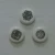 Import pocket stone natural white marble stone beads with custom printing from China