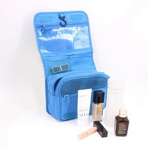 Portable Cheap Women Cosmetic Bag Foldable Waterproof Large Makeup Organizer Hanging Men Travel Toiletry Bag