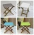 Import Portable Mesh Wood Folding Stool Travel Chair Outdoor Camp Fishing Chair from China
