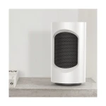 Portable mini cylindrical head-shaking touch controlled heater small electric heater fan