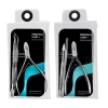 Premium Quality 3Pcs Personalized Custom Logo Personal Care Mini Manicure Set Pedicure Nail Kit  For Women