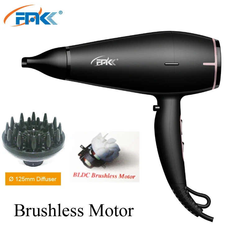 Private Label Brushless Dc Motor Hair Dryer Super Light Low Noise Professional Bldc Hairdryers
